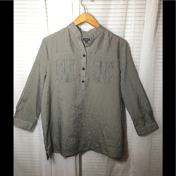 Women’s Talbots 3/4 Sleeve Pullover Top Size L - Picture 8 of 8